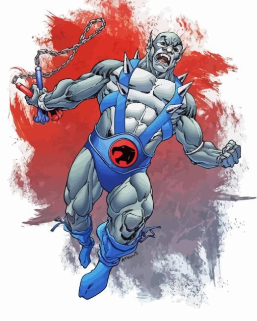 The Strong Panthro Paint By Numbers