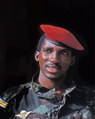 Thomas Sankara Paint By Number