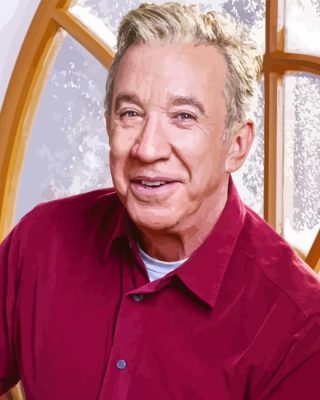 Tim Allen Paint By Numbers