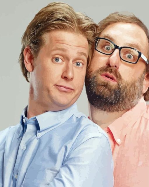 Tim And Eric Paint By Numbers