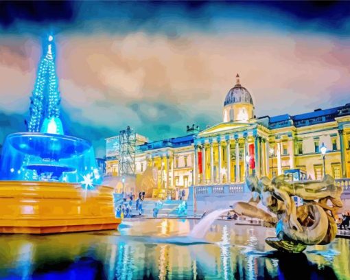 Trafalgar Square Paint By Numbers
