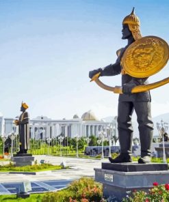 Turkmenistan Paint By Number