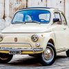 Vintage Fiat 500 Paint By Number