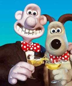 Wallace And Gromit Paint By Number