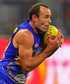 West Coast Eagles Player Paint By Numbers