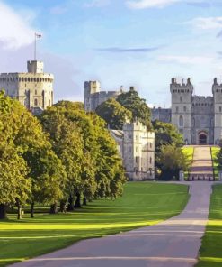 Windsor Castle Paint By Numbers