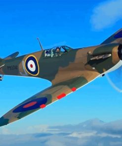 Ww2 Plane Paint By Number