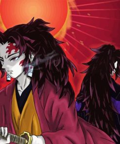 Yoriichi Kimetsu No Yaiba Paint By Numbers