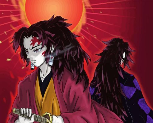 Yoriichi Kimetsu No Yaiba Paint By Numbers