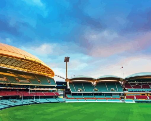 Adelaide Oval Paint By Numbers