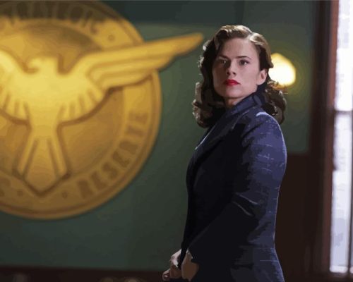 Agent Carter Peggy Carter Paint By Number