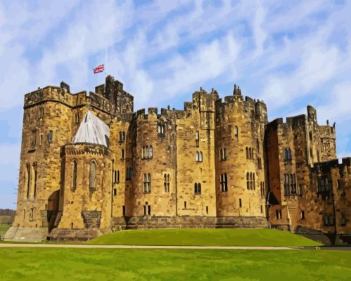 Alnwick Castle Paint By Numbers