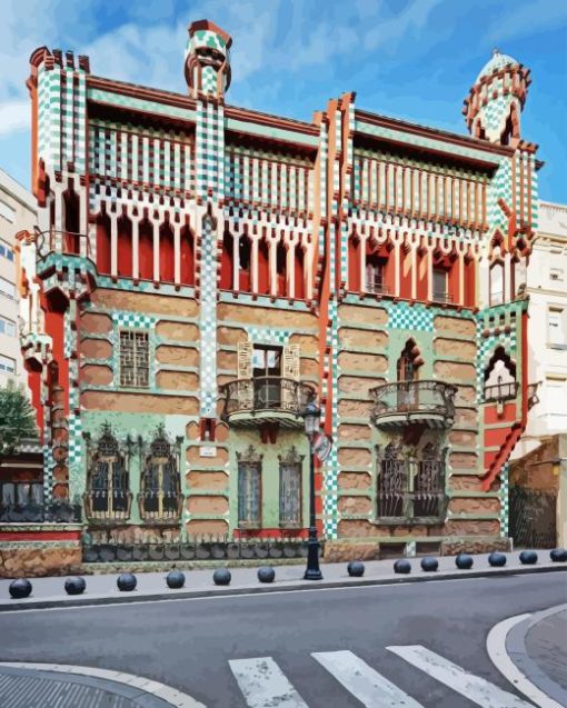 Casa Vicens Paint By Number