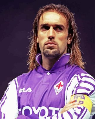 Gabriel Batistuta Paint By Numbers