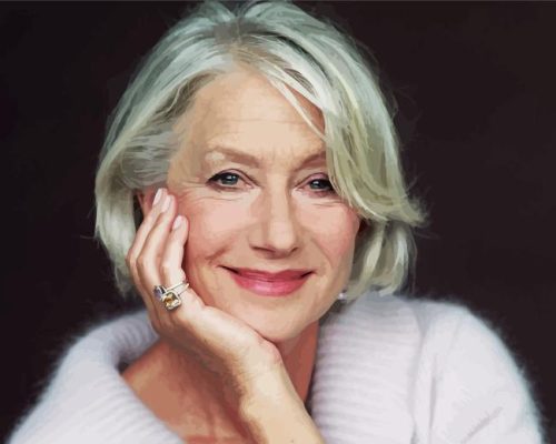 Helen Mirren Paint By Number