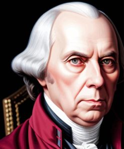James Madison Portrait Paint By Numbers