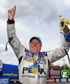 John Force Paint By Numbers