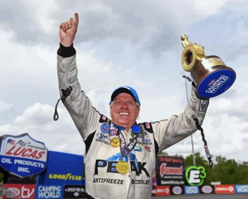 John Force Paint By Numbers