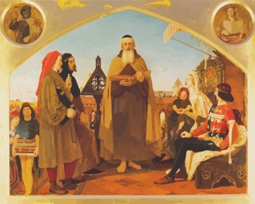 John Wycliffe Reading Paint By Numbers