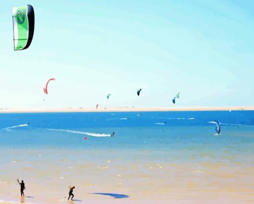 Kitesurfing Paint By Number