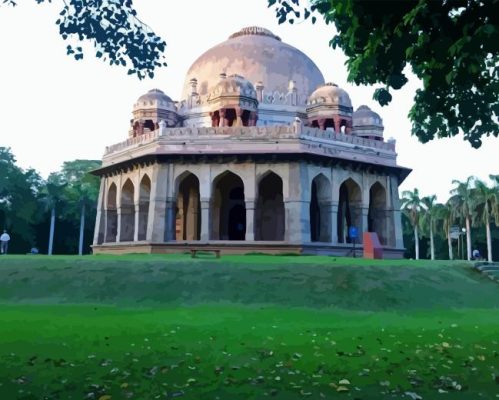 Lodhi Garden Paint By Numbers