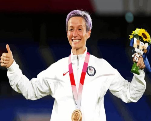 Megan Rapinoe Paint By Number