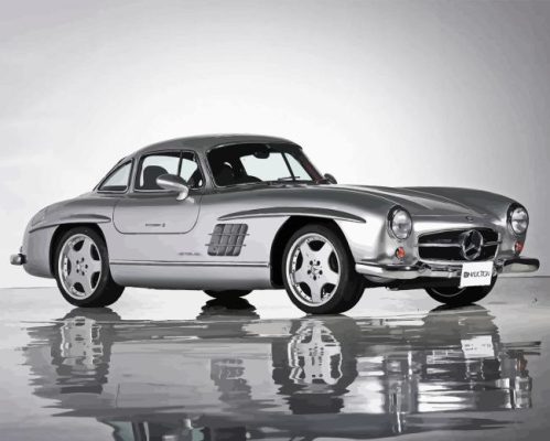 Mercedes 300sl Paint By Number