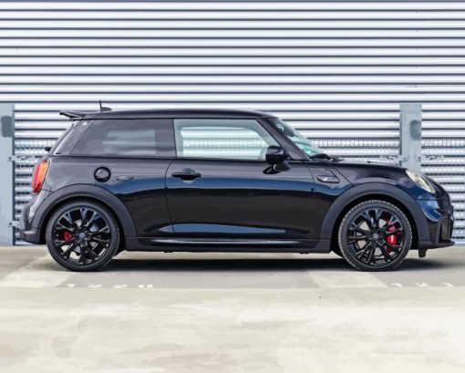 Black Mini Cooper Jcw Paint By Number