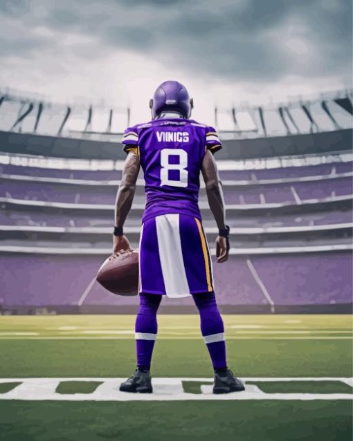 Minnesota Vikings Player Paint By Number