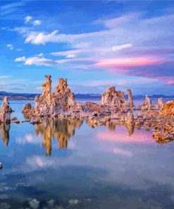 Mono Lake Paint By Numbers