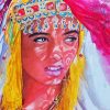Moroccan Amazigh Girl Paint By Numbers