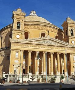 Mosta Dome Paint By Numbers