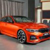 Orange Bmw 3 Paint By Number