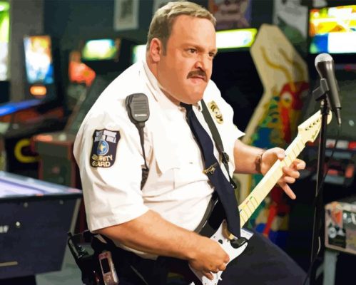 Paul Blart Paint By Number