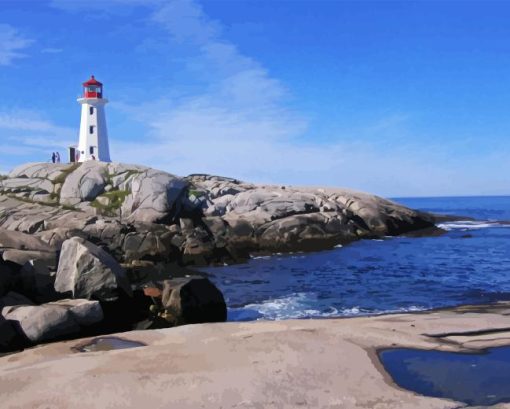 Peggys Cove Paint By Number