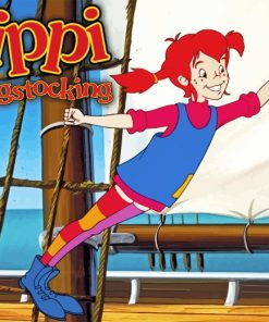 Pippi Longstocking Paint By Numbers