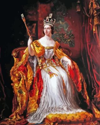 Queen Victoria Paint By Number