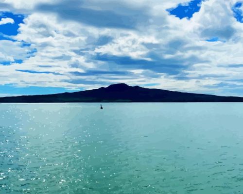 Rangitoto Island Paint By Numbers