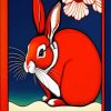 Red Rabbit Paint By Number