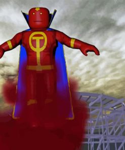 Red Tornado Paint By Numbers