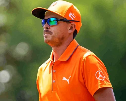 Rickie Fowler Paint By Number