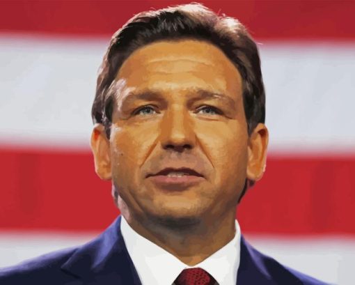 Ron Desantis Paint By Number