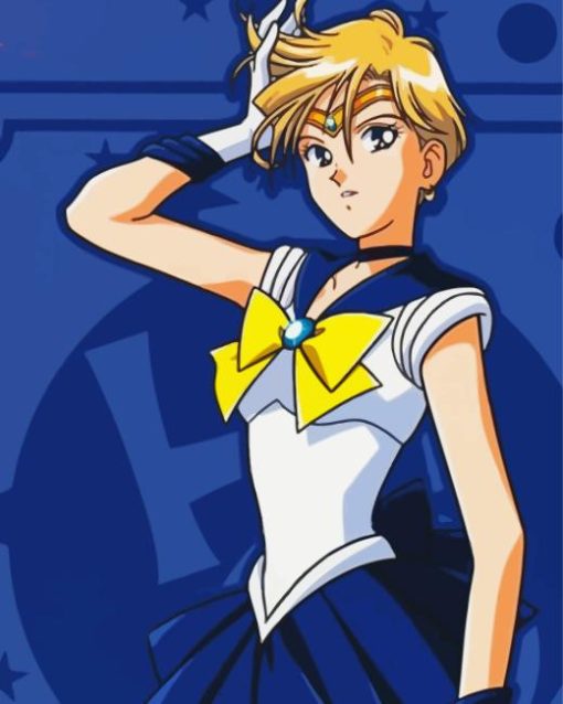 Sailor Moon Sailor Uranus Paint By Number