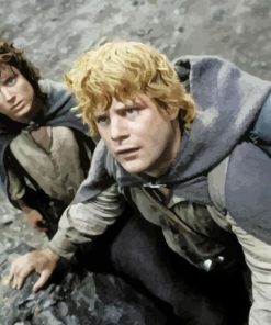 Sam And Frodo The Hobbit Paint By Number