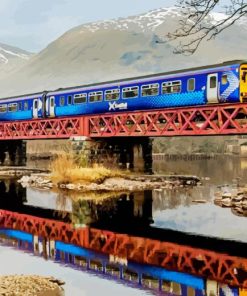 Scotland Train Paint By Numbers