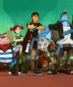 Slugterra Anime Paint By Numbers