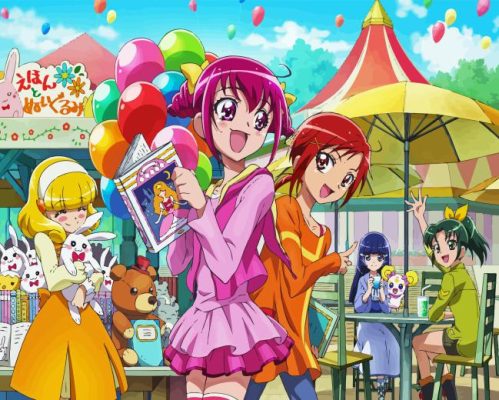 Smile Precure Paint By Numbers