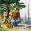 Smokey Bear Paint By Numbers