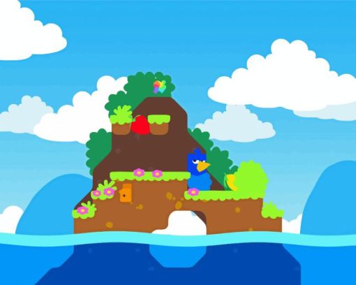 Snakebird Puzzle Game Paint By Number