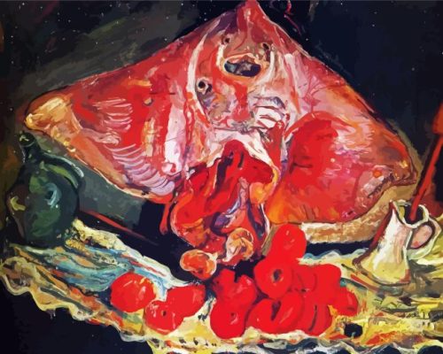 Still Life With Rayfish Paint By Number